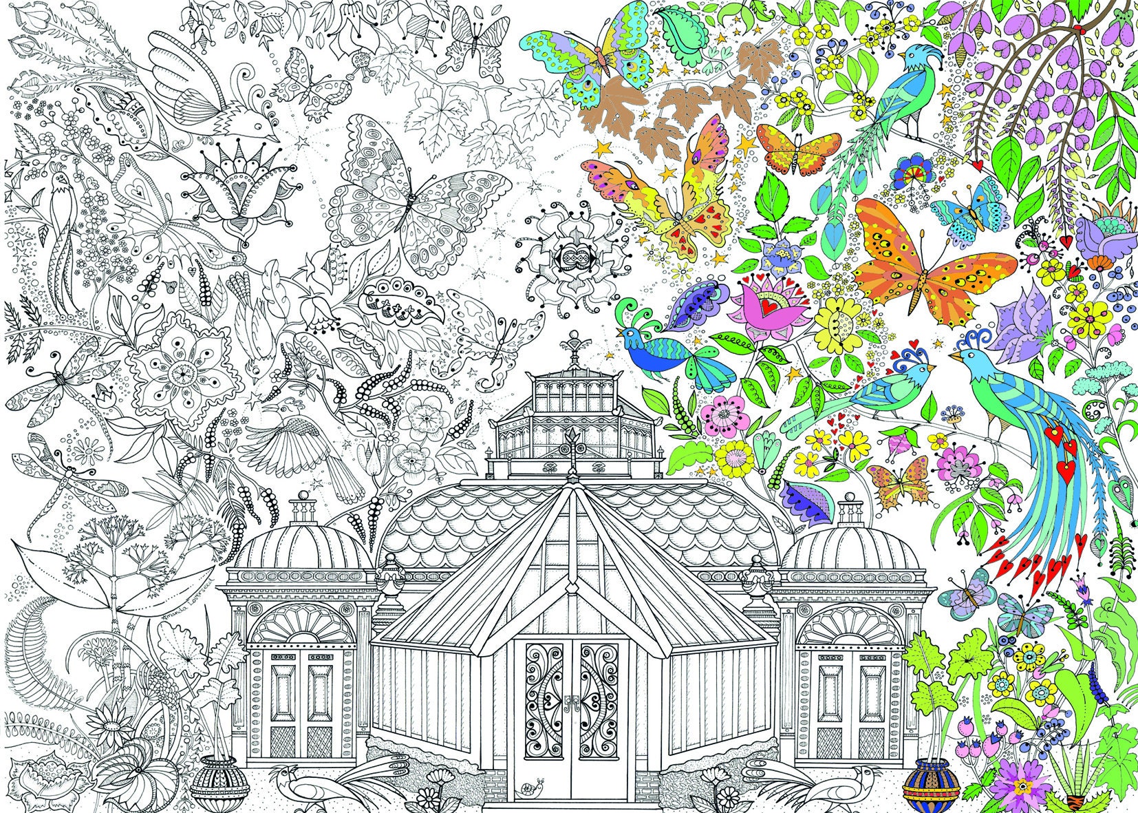 Coloring Wallpaper  Coloring Murals  Murals Your Way