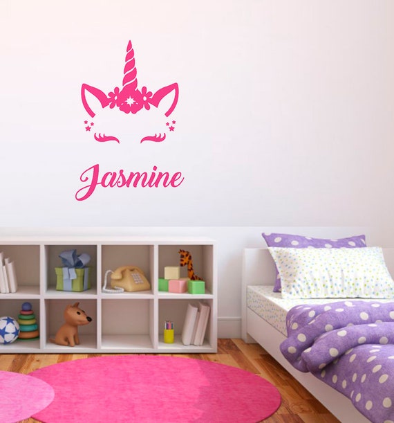 Fille Dinosaure double impression Seulement a4 Rose Wall Art Girly Chambre Personnalisé