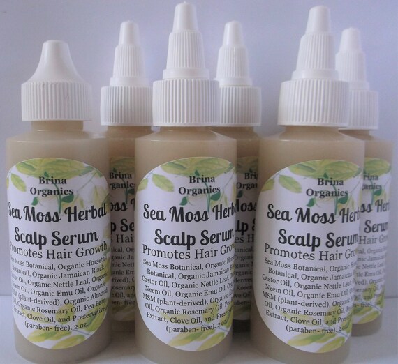 Caribbean Sea Moss Herbal Scalp Elixir 