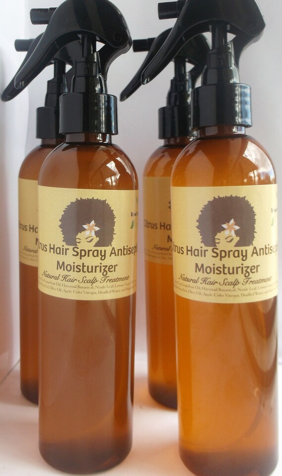 Citrus Scalp Treatment Natural Hair Spray Best Seller All Etsy