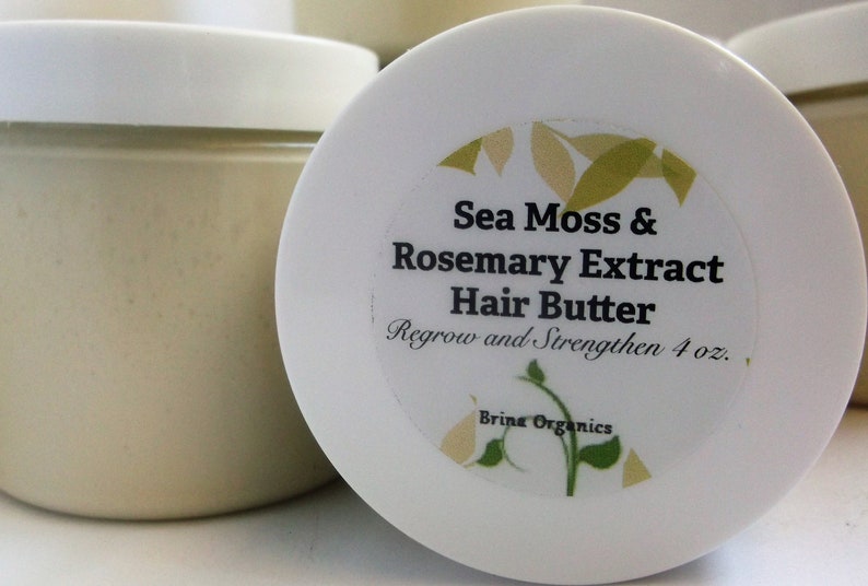 Herbal Sea Moss Rosemary Hair Butter Organic Ingredients Etsy