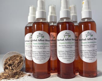 Soothing After Shave Spray: White Willow Bark - Brina Organics