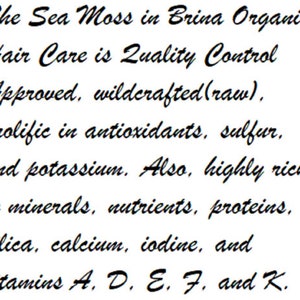 Sea Moss Skincare Bundle: Herbal Facial Wash, Toner, and Serum, Brina Organics image 3