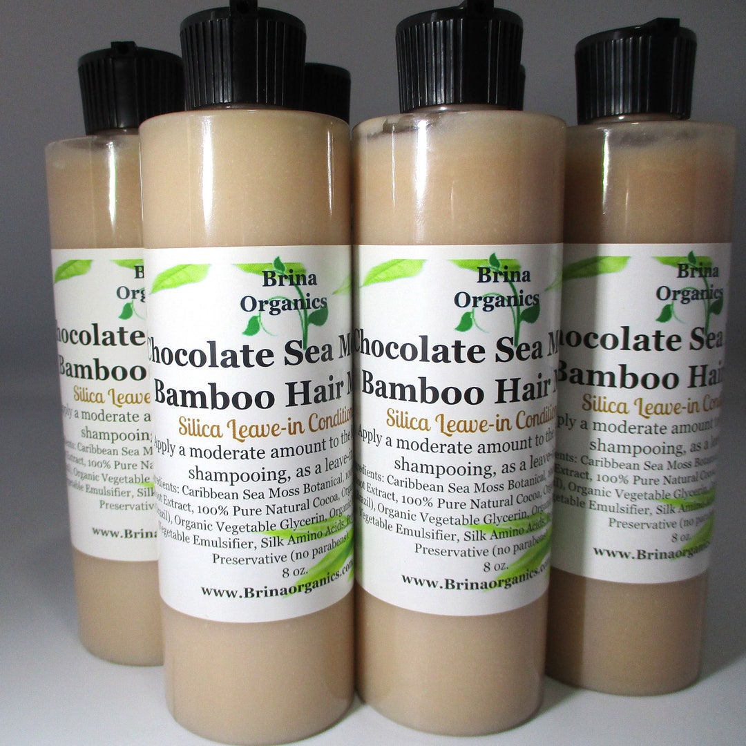 Chocolate Sea Moss & Bamboo Hair Milk and Cowash Conditioner4 Etsy
