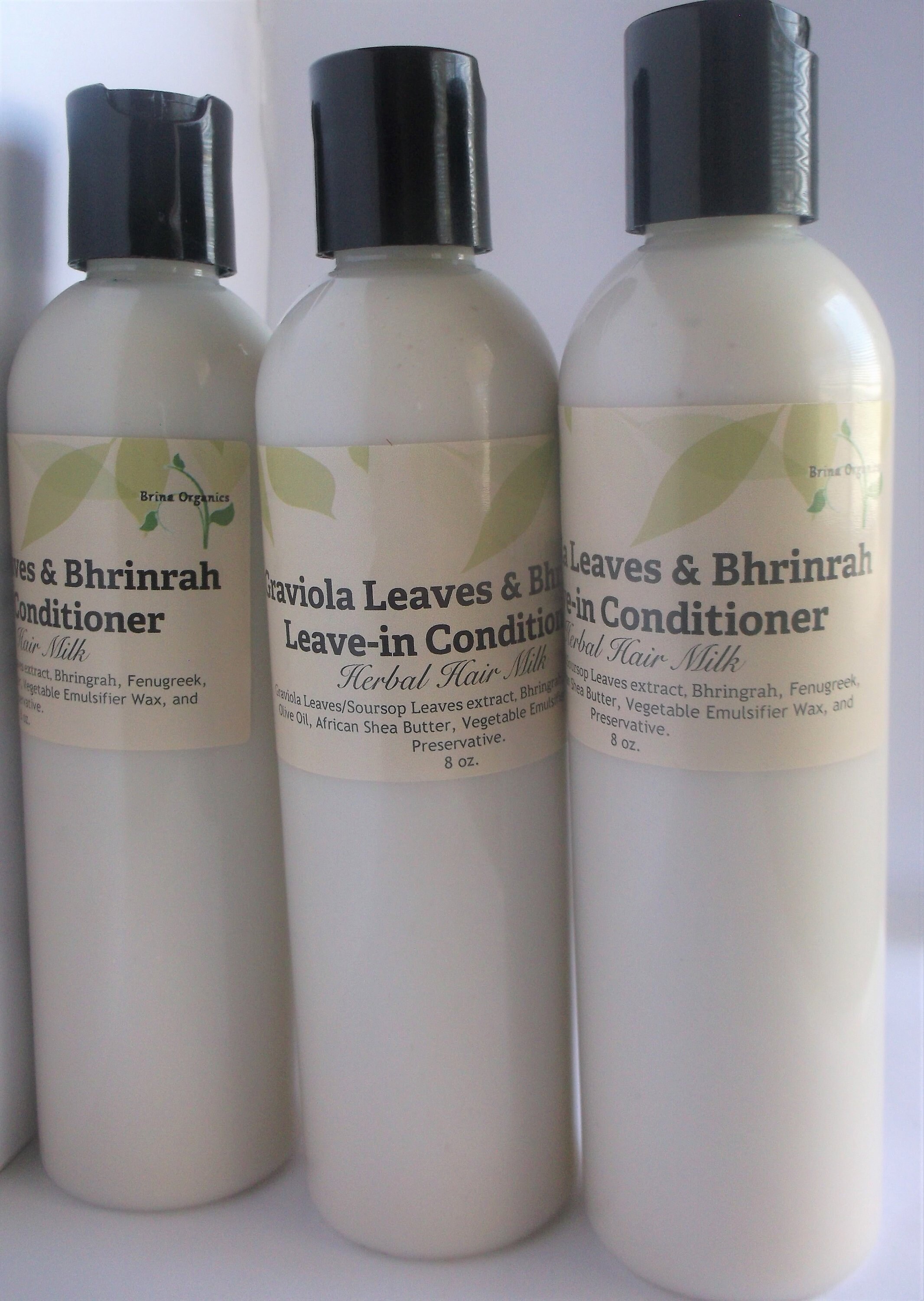 Graviola Leaves Bhringraj Leave In Conditioner 8 Oz Etsy