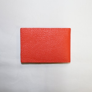 Italian Card Holder in Genuine Goat Leather M image 5