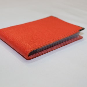 Italian Card Holder in Genuine Goat Leather M image 3