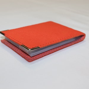 Italian Card Holder in Genuine Goat Leather M image 2