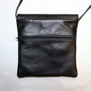 Pochette à Bandoulière en Cuir d'Agneau Véritable pour Femme S image 5