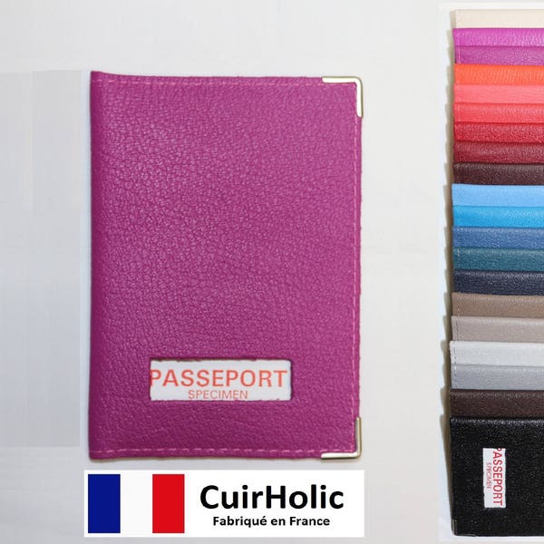 Genuine Goat Leather Passport Protection Case