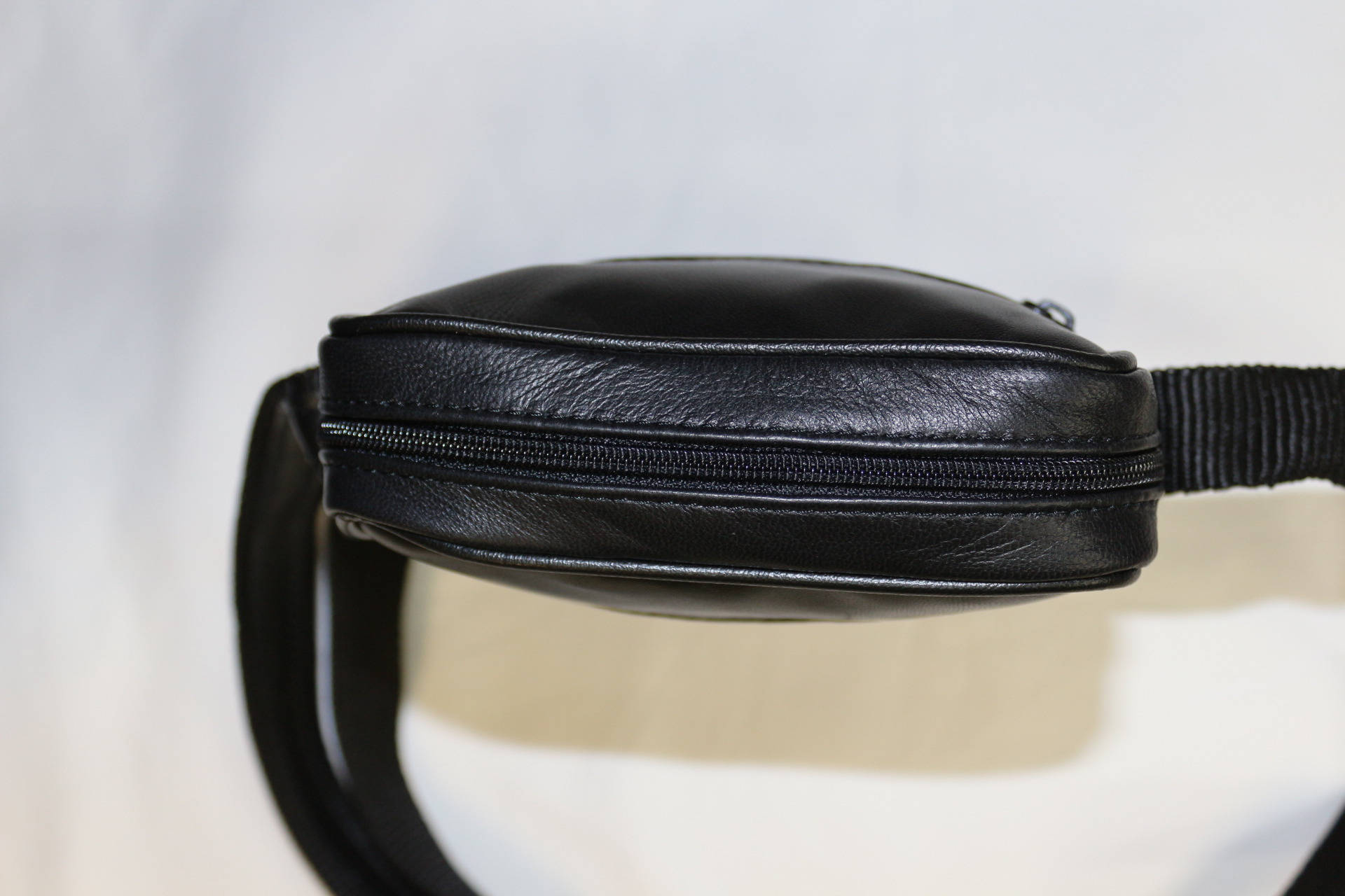 Pochette En Cuir D'agneau Véritable Vintage - Sac Main Femme Rétro - Occasion Bon état