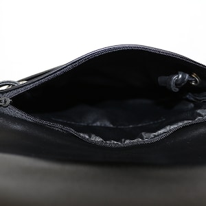 Pochette à Bandoulière en Cuir d'Agneau Véritable pour Femme S image 4