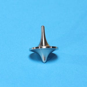 The Spin Stainless Steel Spinning Top // fidget // Stress Management // Gyro image 1