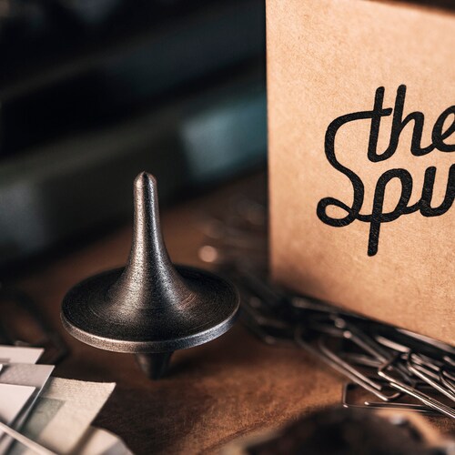 The Spin Brass Spinning Top // Fidget // Inception Totem // Etsy