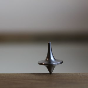 The Spin Stainless Steel Spinning Top // fidget // Stress Management // Gyro image 7