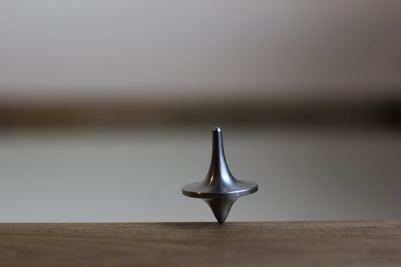 The Spin Stainless Steel Spinning Top // fidget // Stress Management // Gyro image 7