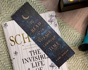 Zodiac Astrology Bookmark with Carl Sagan Quote