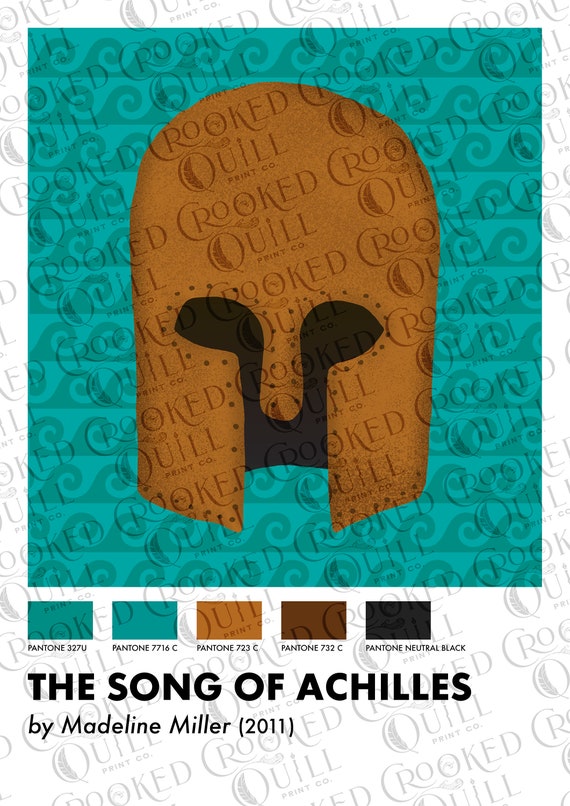 Buy Song of Achilles, Achilles and Patroclus Color Illustration