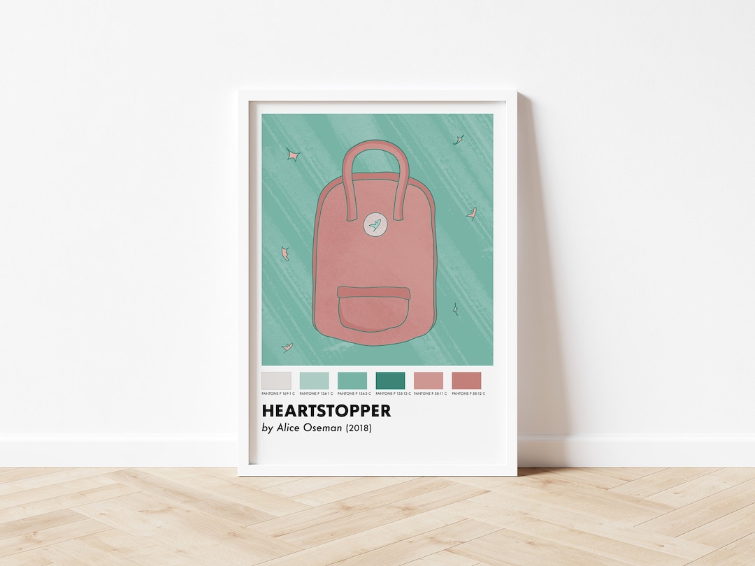 Heartstopper Inspired Art Print Pantone Colour Palette