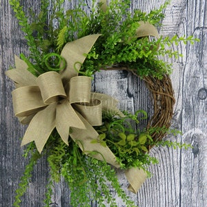 Wreath for Front Door-Spring Wreath-Farmhouse Wreath-Greenery Wreath-Rustic Wreath-Country Wreath-Year Round Wreath-Everyday Wreath