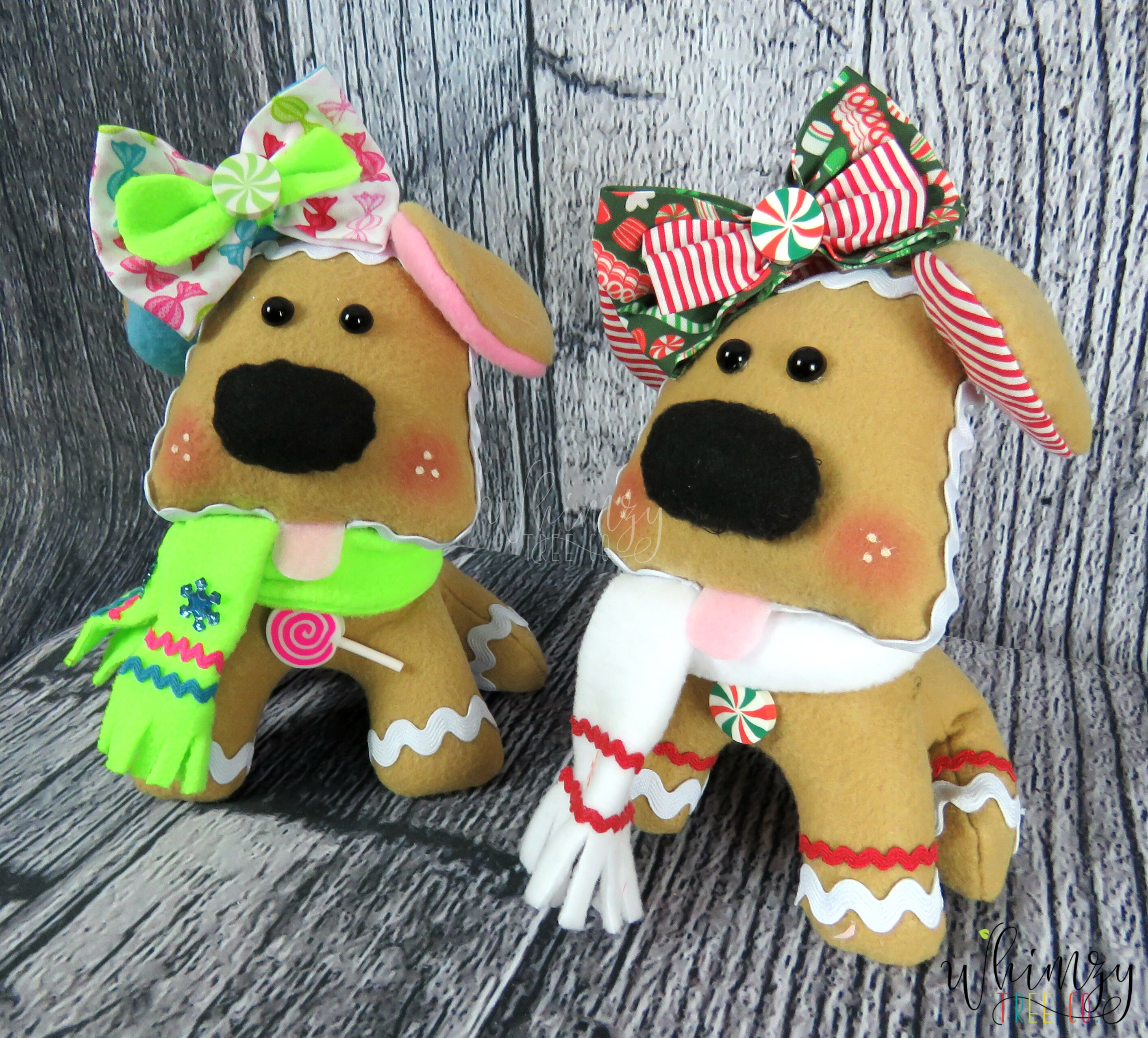 Gingerbread PuppyChristmas Wreath AttachmentCandy Etsy