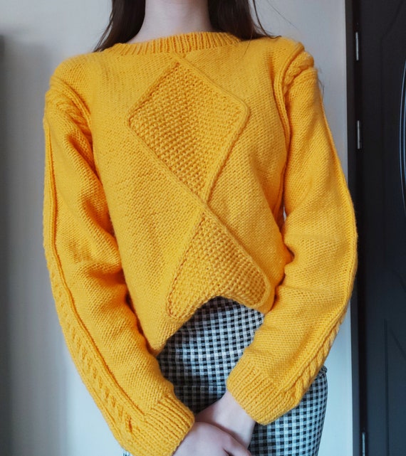 oversized aran cardigan