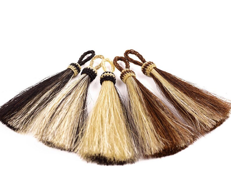 Horse Hair Tassels Handmade Tassel Horse Hair Natural Etsy