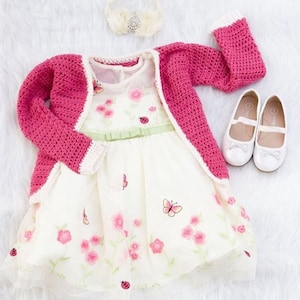 Crochet Cardigan for Kids, Kid’s crochet sweater , The Serenity Cardigan Crochet Pattern PDF