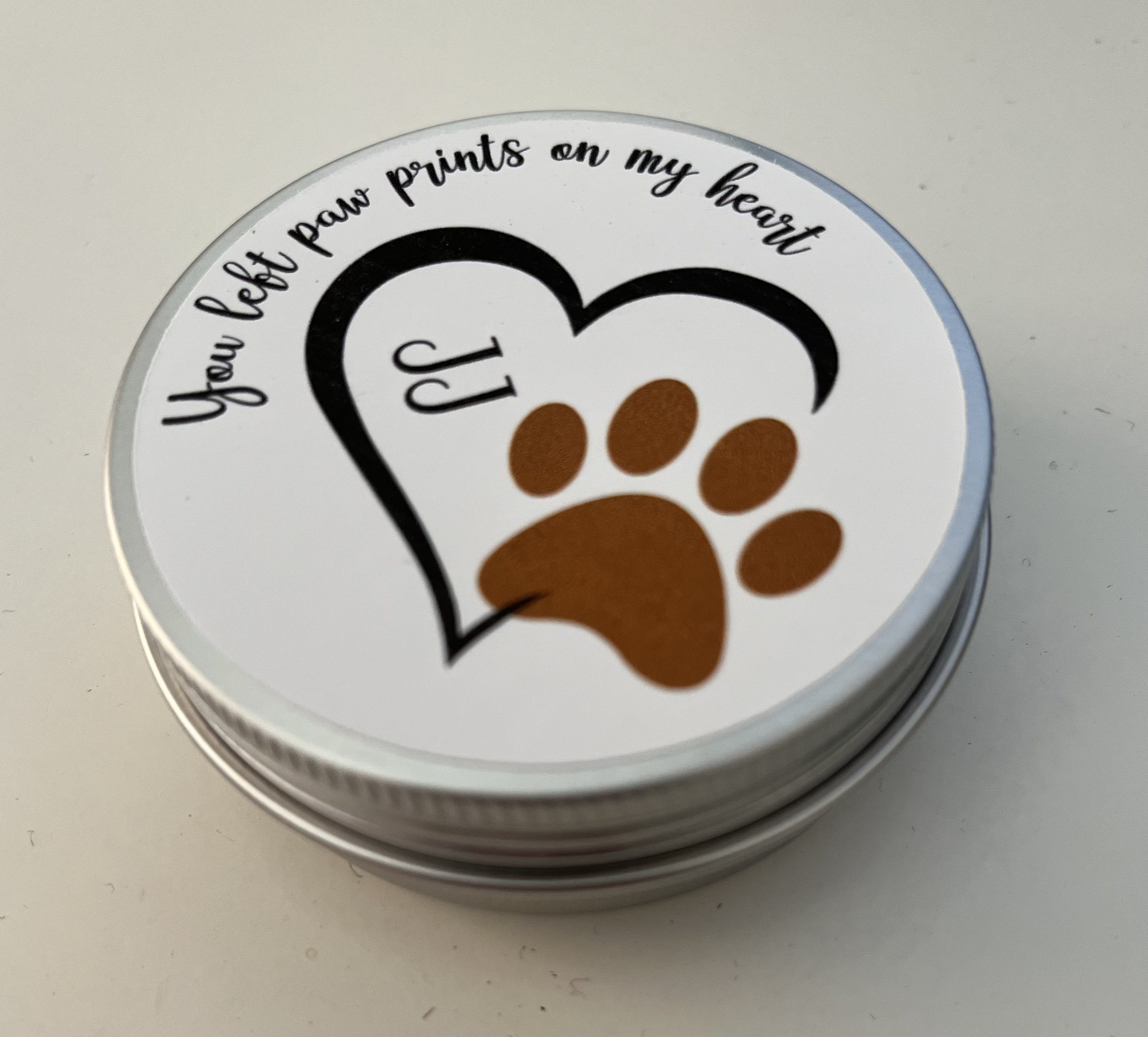 Personalised Pet Fur Pet Hair Memorial Keepsake Tin Dog Etsy UK