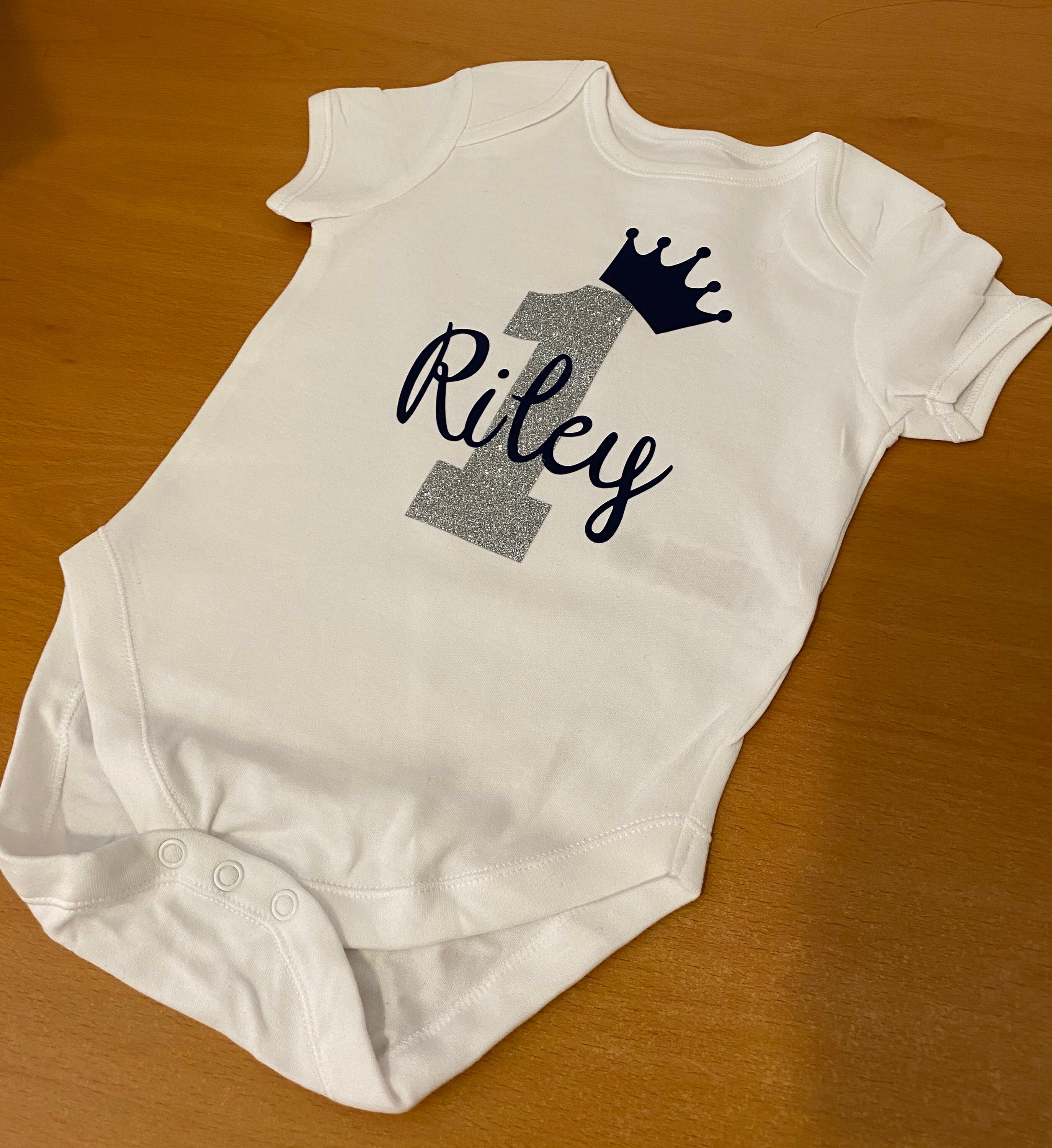 Birthday gift personalised vest 1st Birthday Etsy