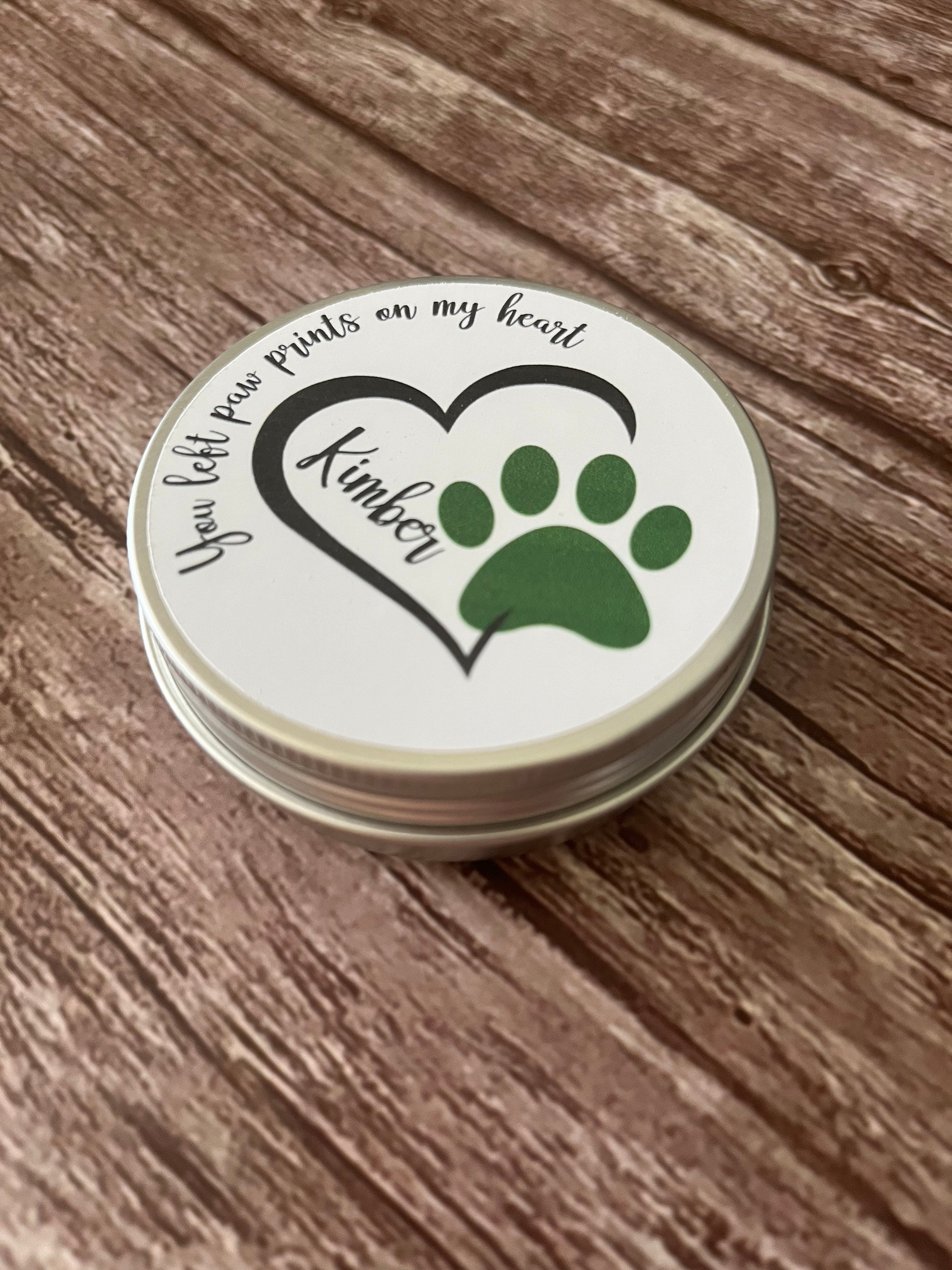 Personalised Pet Fur Pet Hair Memorial Keepsake Tin Dog Etsy UK