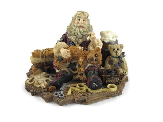 boyds bears santa figurines