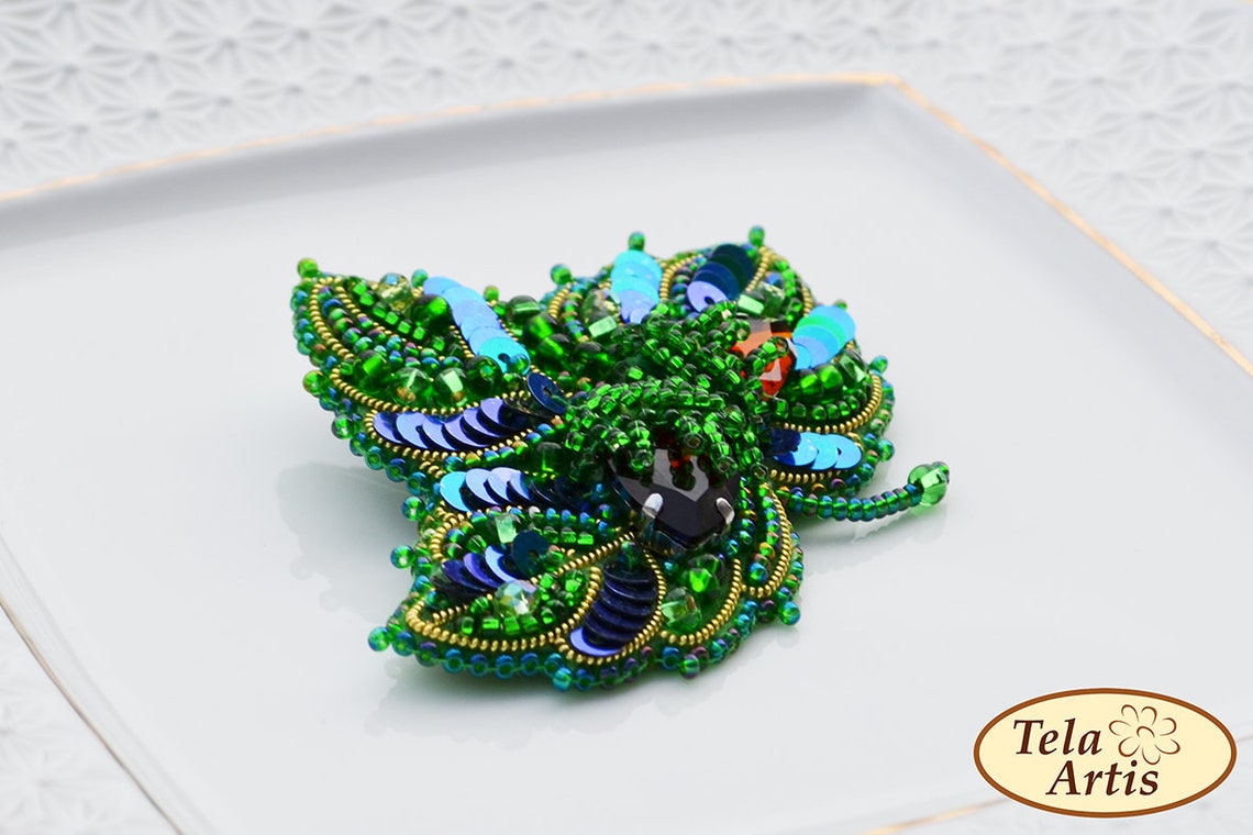 Jewelry Making Set Beading Brooches Kit for Embroidery Etsy