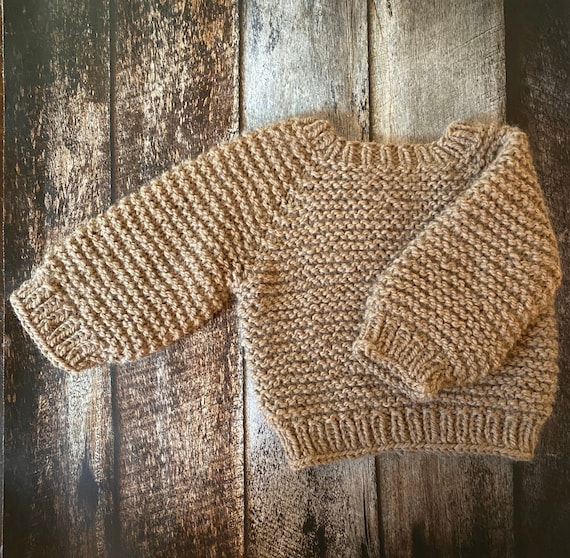raglan baby sweater pattern