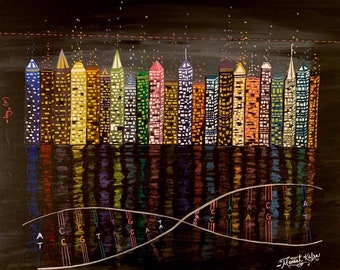 GWAS Manhattan Plot/Manhattan skyline