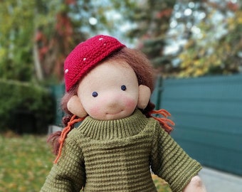 Isla waldorfdoll inspiration,organic cotton doll,baby doll and dolls for collectors, gift doll, waldorf dolls style