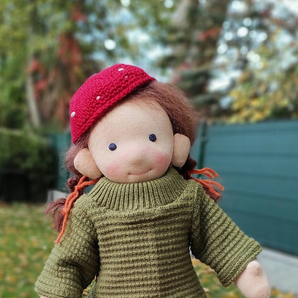 Isla waldorfdoll inspiration,organic cotton doll,baby doll and dolls for collectors, gift doll, waldorf dolls style