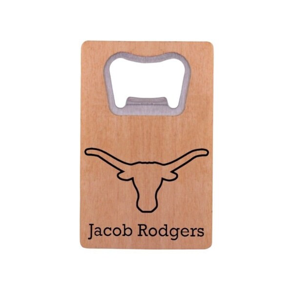 Wallet Bottle Opener Etsy