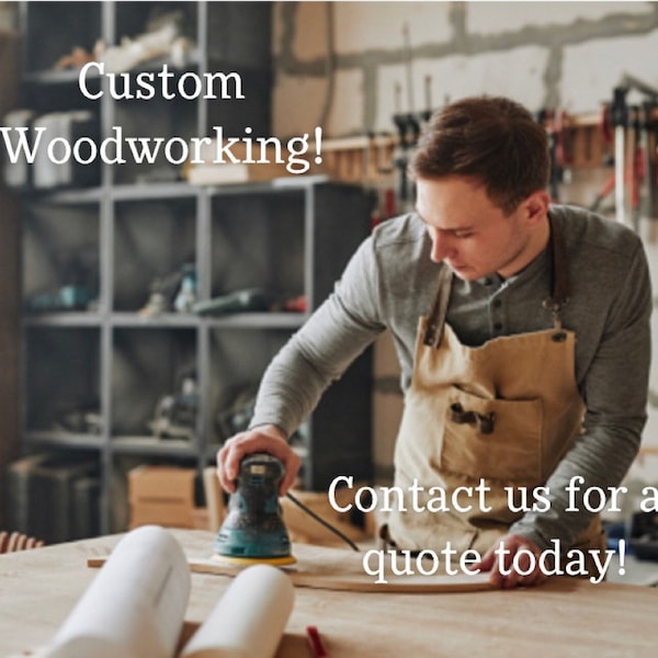Custom Woodworking Services | Large and Small Builds | Furniture, Signs, Cutting Boards, & More | Made By Hand For You | Bulk Orders