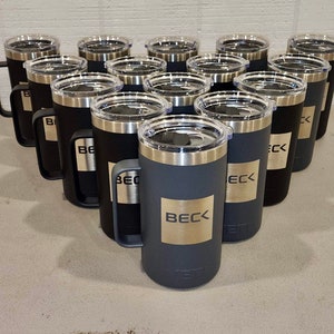 Custom YETI Tumblers| 20oz, 30oz & 40oz| Get Any Logo| Corporate Holiday Gifts| Graduation Gifts, Company Gifts, Greek Gifts