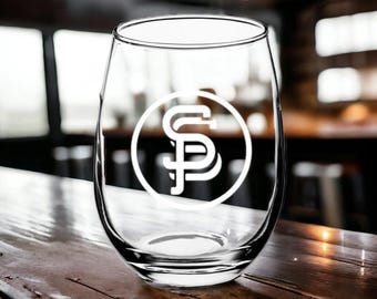 Custom Stemless Wine Glasses| 15oz| Any logo, Any Names, Any Style| Company Gifts| Girls Grad Gifts| Sports Logos| Images