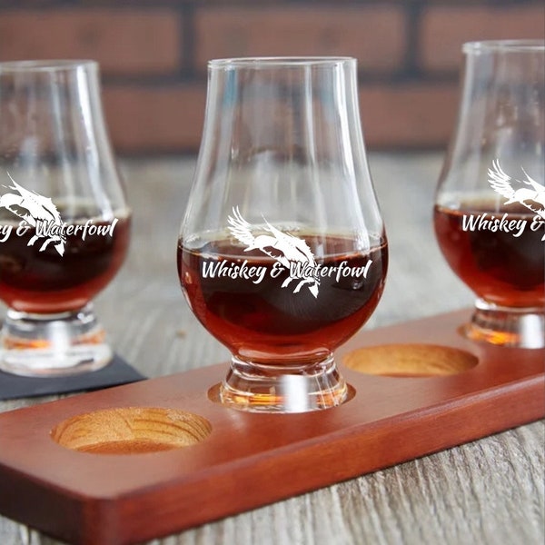 Custom Glencairn Whiskey Glasses| Any Logo, Any Names, Any Style| Single Or Double Sided| Custom Engraved Photos, Logos, Names, And More