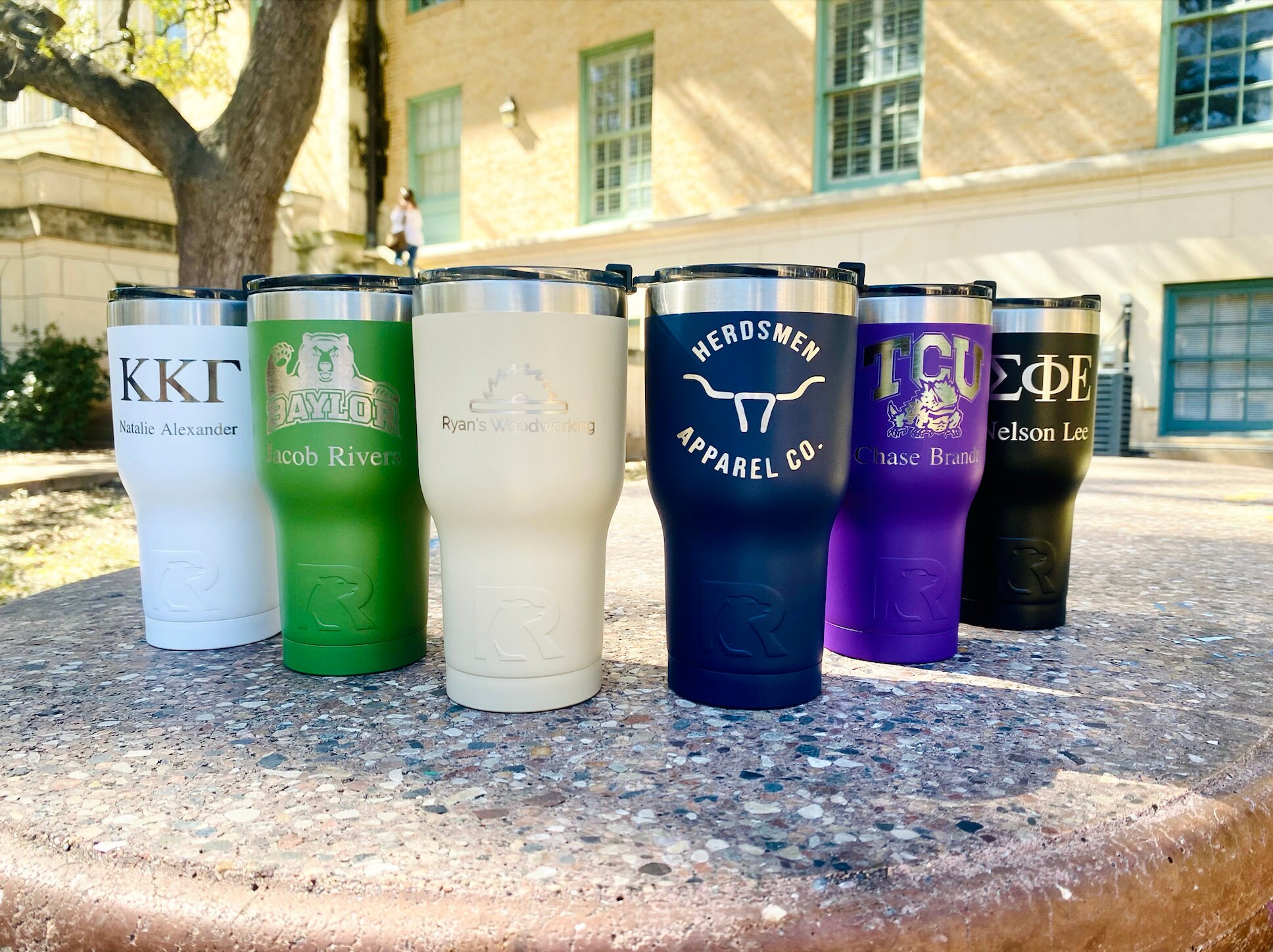 Custom RTIC Tumblers 20oz 30oz & 40oz Get Any College Logo Etsy