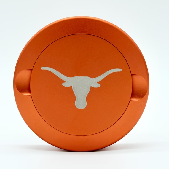 Officially Licensed Texas Longhorns Metal Nicotine Pouch Can | UT Engraved  Dip Can Holder | Alumni, or Fraternity Brothers| Austin Tx