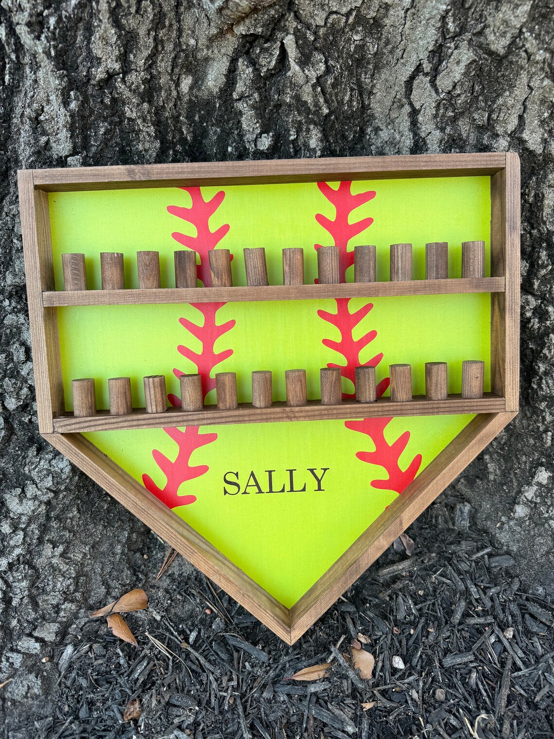 Display Racks For Softball Rings Custom Baseball & Softball Ring Holder Displays| Baseball and Softball ...