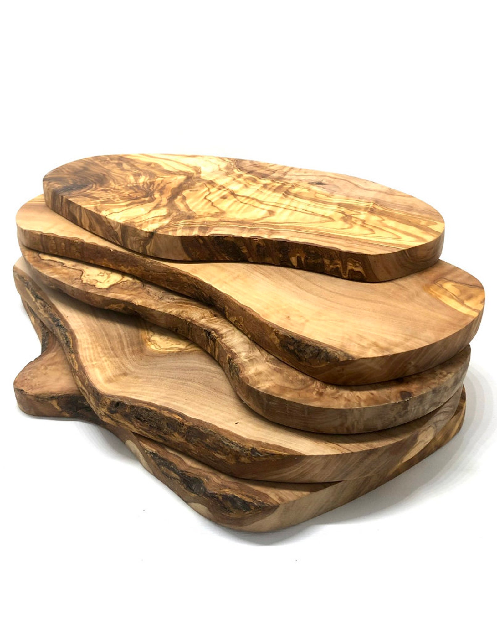 Bulk Olive Wood Cutting Boards Great for Company Branding Etsy