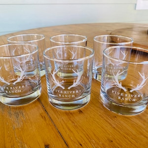 Bulk Custom Logo Whiskey Glasses| Single Or Double Sided| Any Logos, Any Names, Any Style| Custom Engraved Photos, Logos, Names, And More