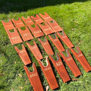Graduation Gifts Custom Wooden Boot Jacks| Pine and Leather Boot Jacks| Handmade in Texas| Great For Graduation Gifts| Gifts For Guys|
