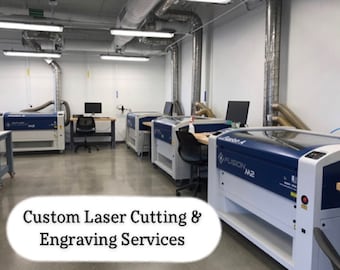 Laser Cutting and Engraving Services| Wood, Metal, Leather, Stone, Glass and More| Perfect For Small Businesses| Custom Products