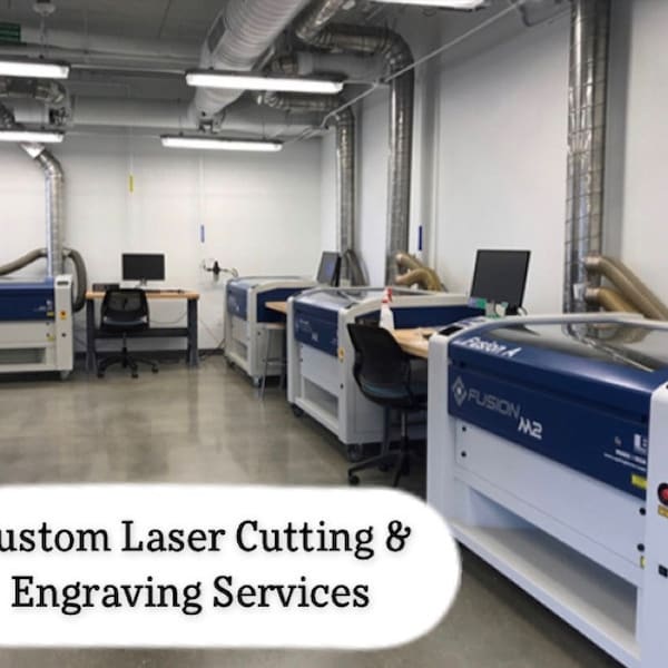 Laser Cutting and Engraving Services| Wood, Metal, Leather, Stone, Glass and More| Perfect For Small Businesses| Custom Products